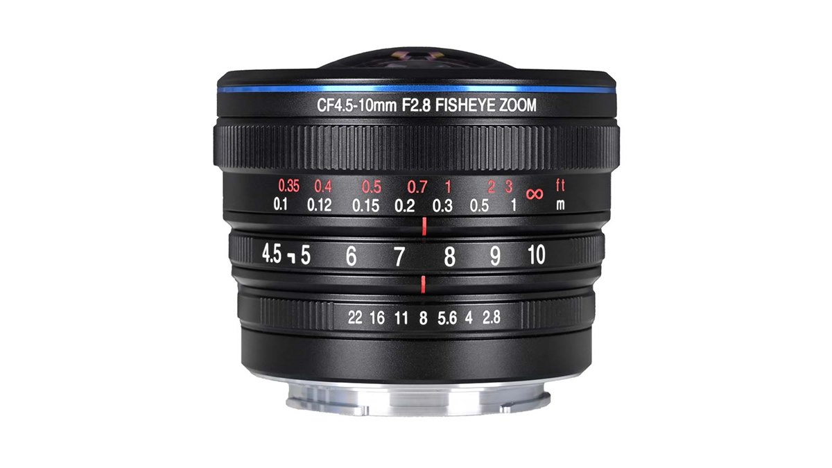 LAOWA、円周と対角の表現が可能な魚眼ズームレンズ「4.5-10mm F2.8 CF