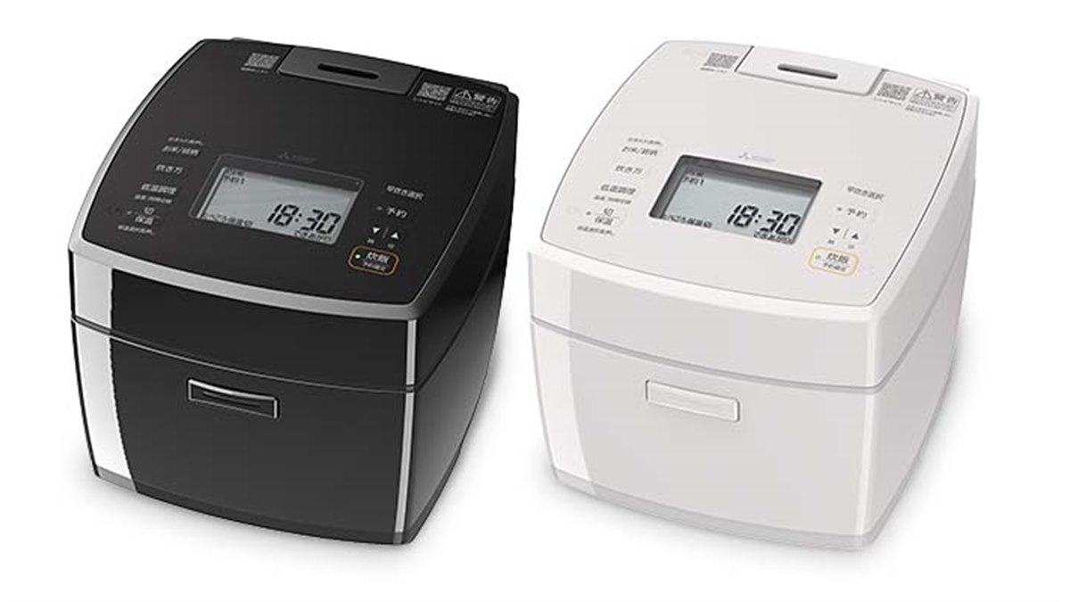三菱電機、厚さ2.0mmの「備長炭 炭炊釜」を採用した炊飯器「NJ-VS10J