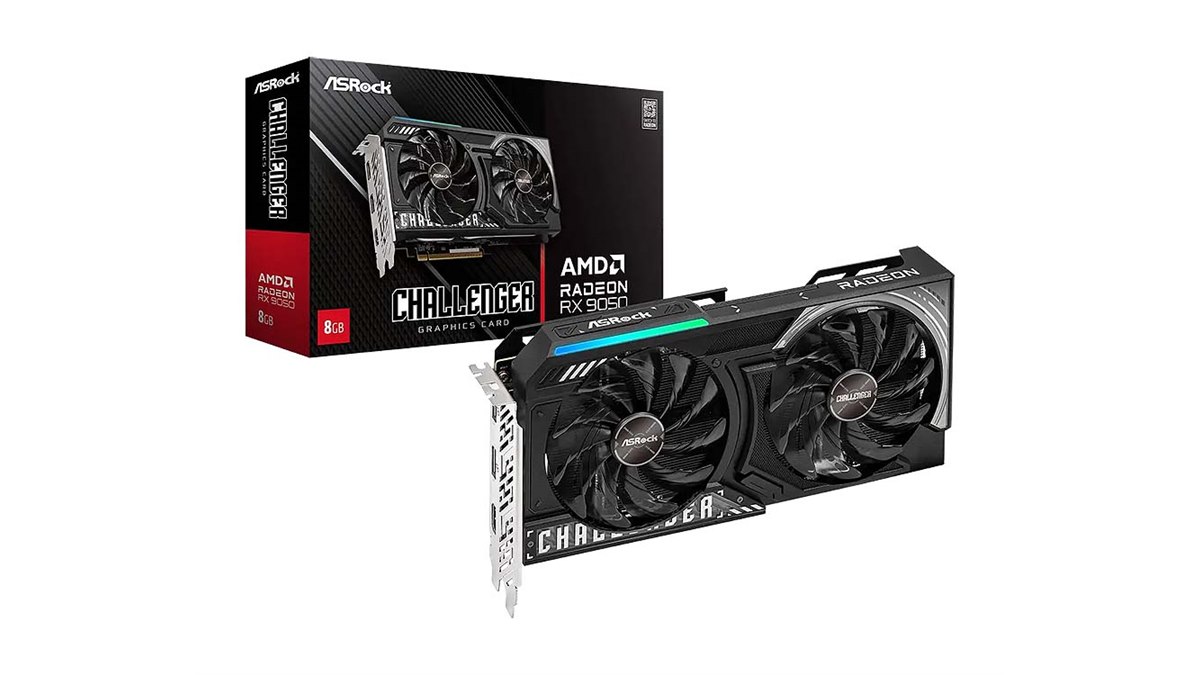 ASRock、エントリー向けGPU「Radeon RX 9050」を搭載したビデオカード