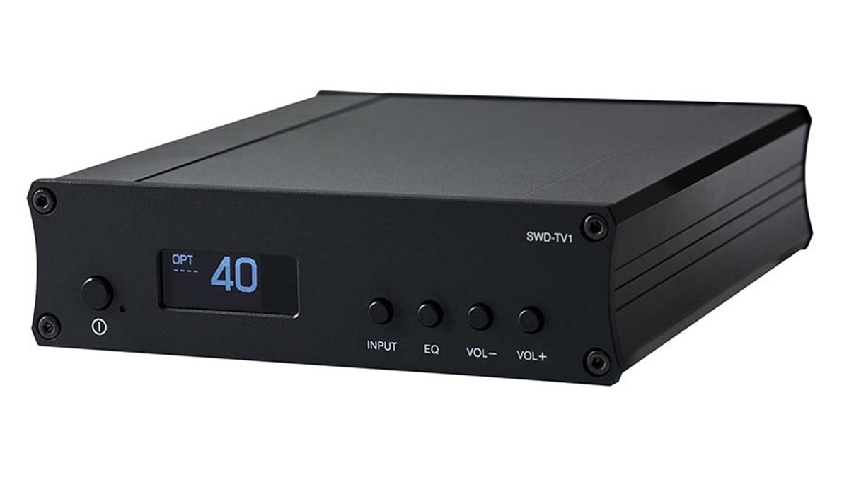 SOUND WARRIOR、光ケーブルでつなぐテレビ用アンプ「SW TV Plus