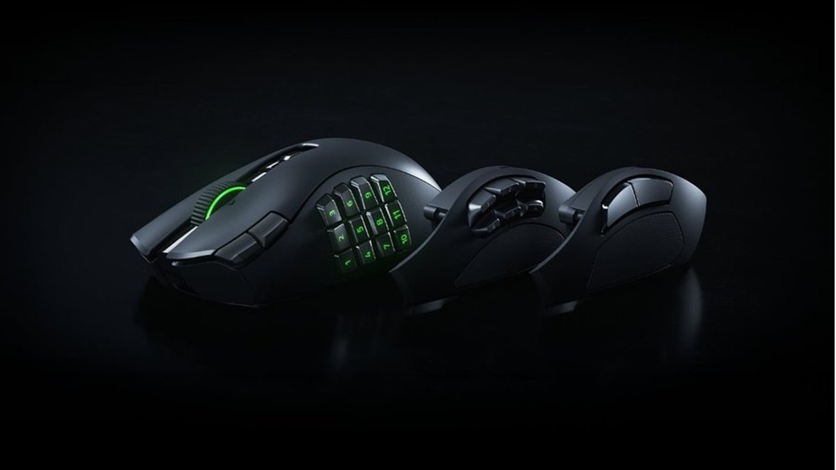 Razer NAGA PRO ワイヤレスゲーミングマウス ジャンク品 Razer、3種のサイドプレートを選べるゲーミングマウス「Razer Naga V3