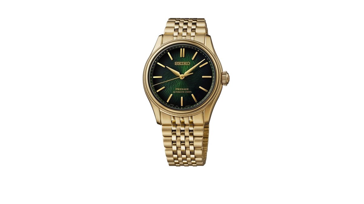 セイコー SEIKO 腕時計 プレザージュ 自動巻き(手巻付き) 838⑨ セイコー、TRADMAN'S BONSAIとともにデザインを考案した腕時計