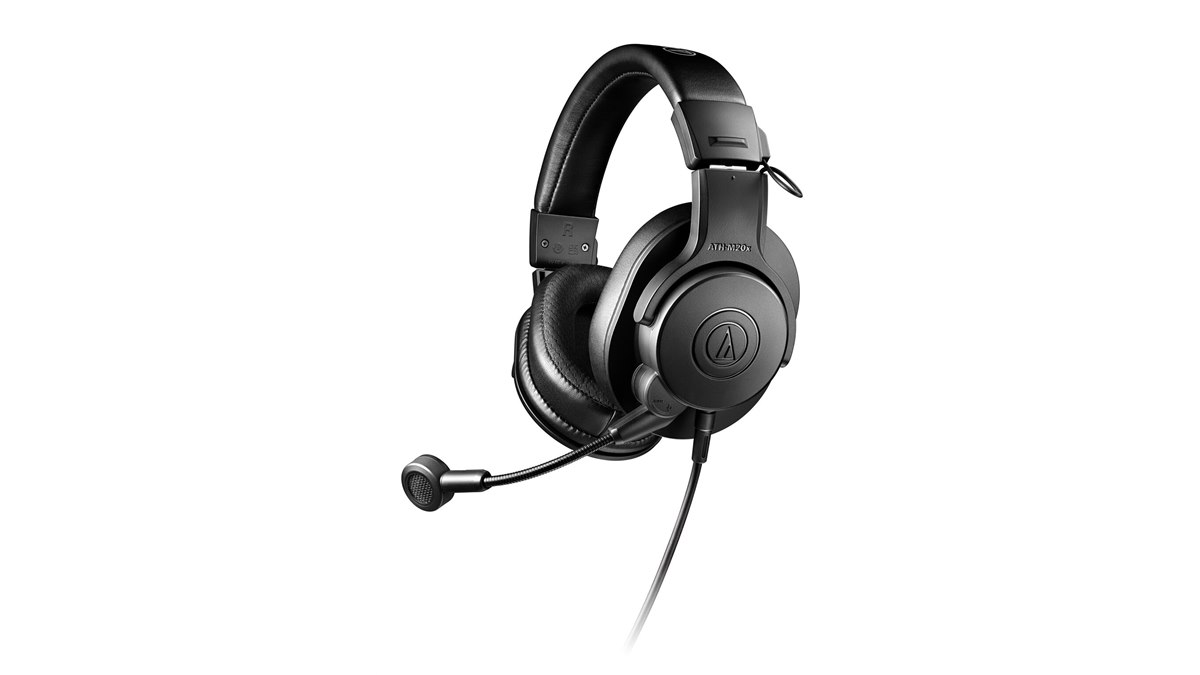 オーディオテクニカ、モニターヘッドホンとコンデンサーマイクを一体化