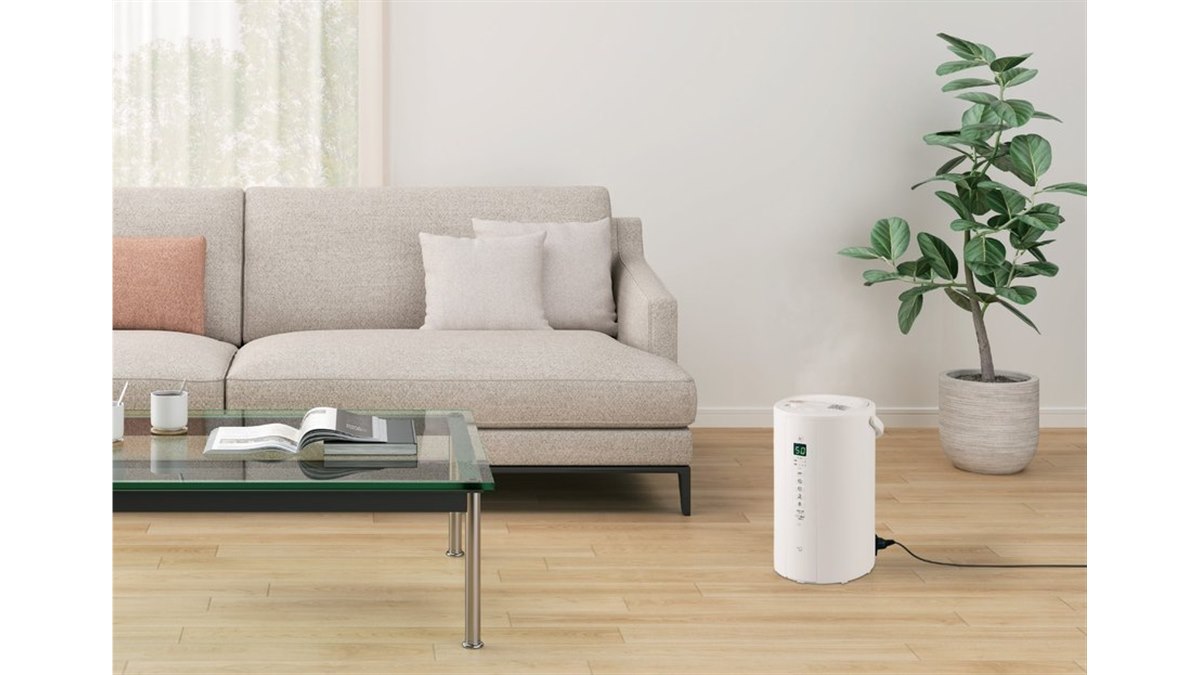 象印、フィルター不要で手入れが簡単な「スチーム式加湿器シリーズ」新