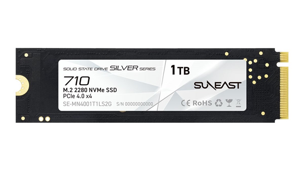 SUNEAST、最大7450MB/sのM.2 SSD「SUNEAST GOLD SERIES 720」を店舗で