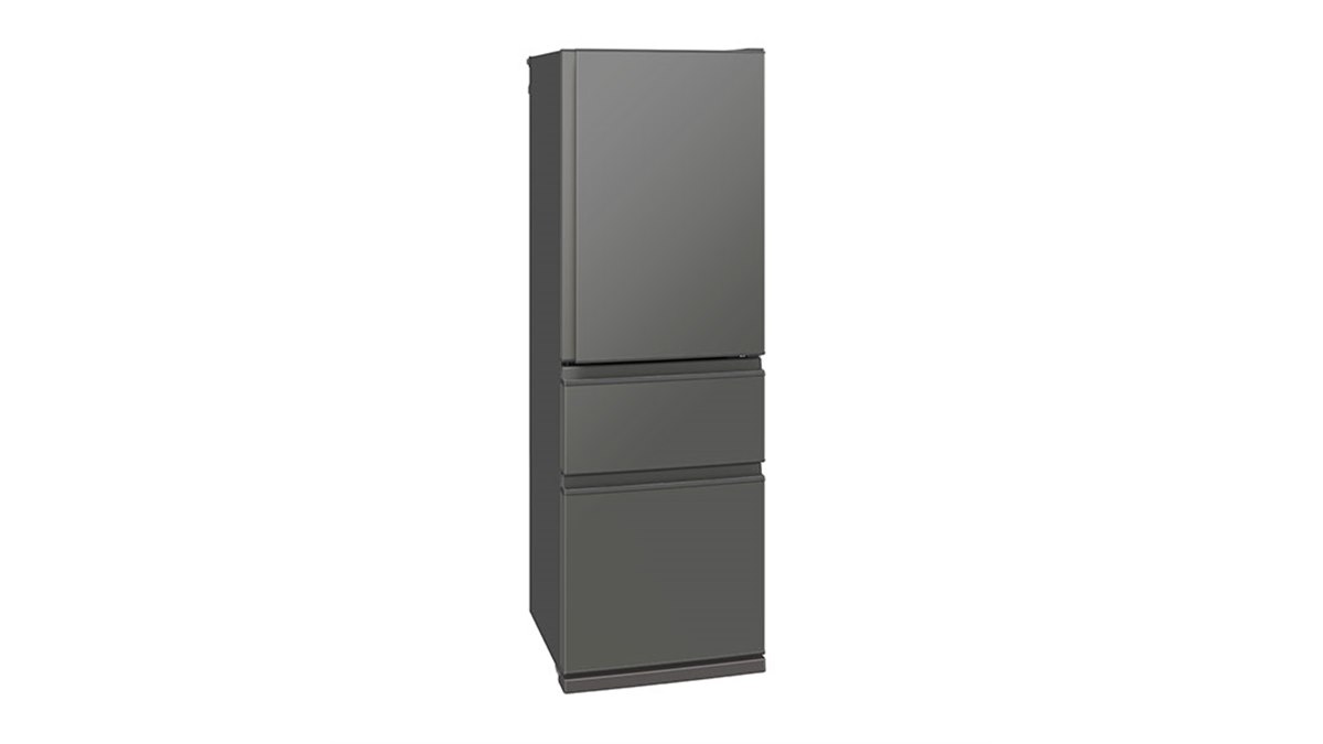 三菱電機、使いやすいコンパクト設計を採用した365L冷蔵庫「MR-C37N
