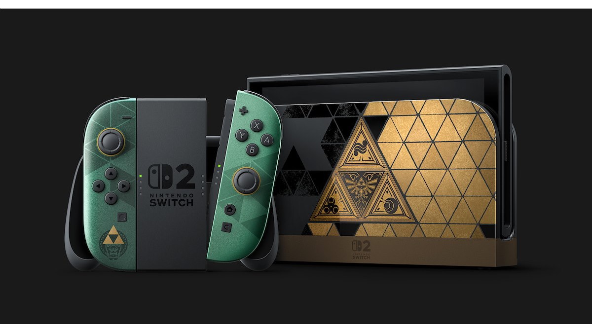 任天堂、「ゼルダの伝説」の40周年を記念した特別デザインのNintendo