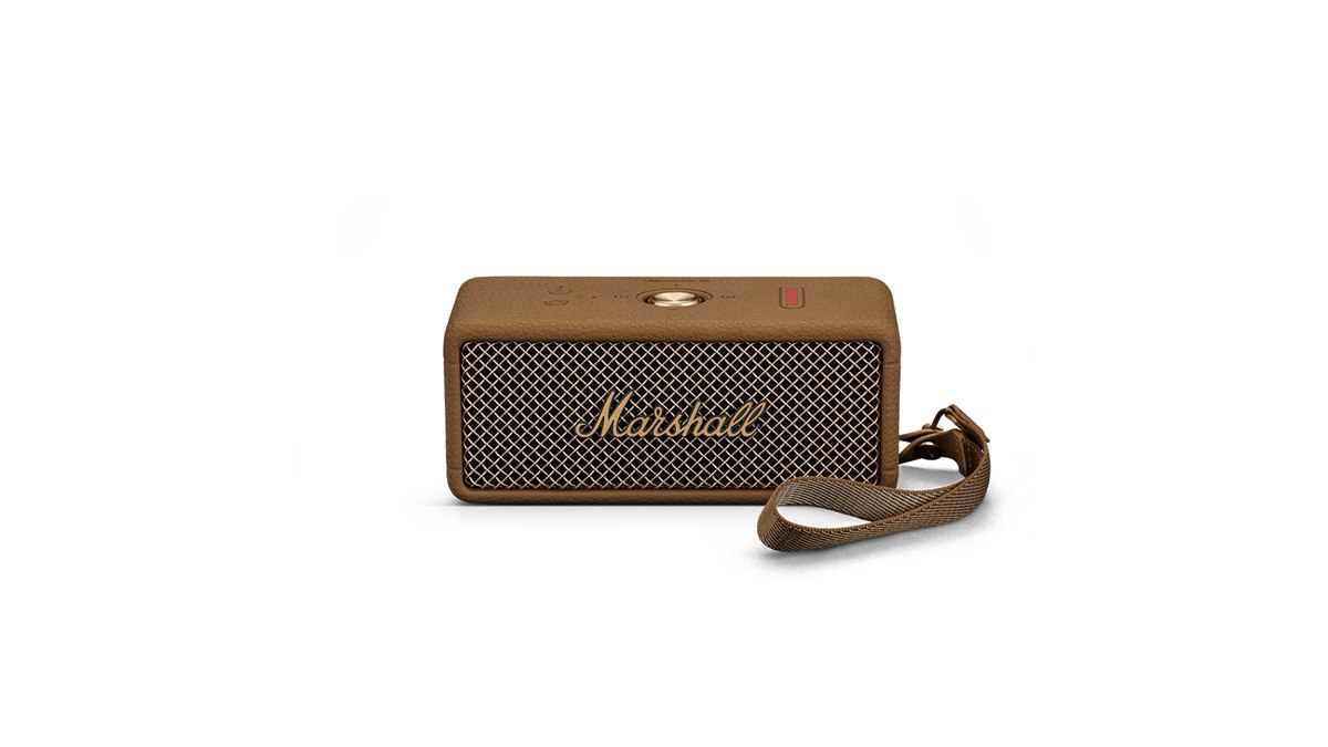 Marshall、ポータブルスピーカー「Emberton III」に新色「Brown」を