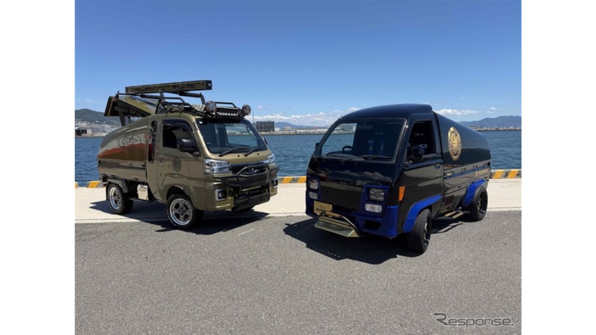 広島発カスタム軽トラック、共立工業が「GRASSHOPPER」出展へ…SEMA