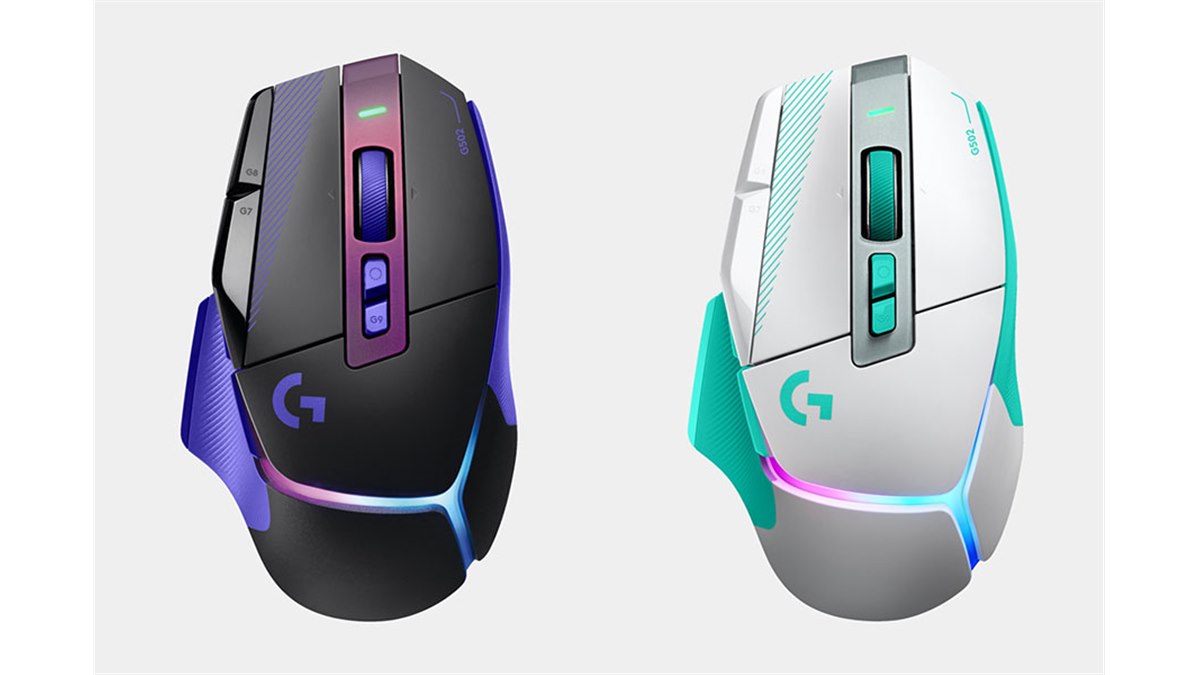 VulcanTKLゲーミングキーボード、G502ゲーミングマウス ロジクール、ゲーミングマウス「G502 X PLUS」にダークライラックと