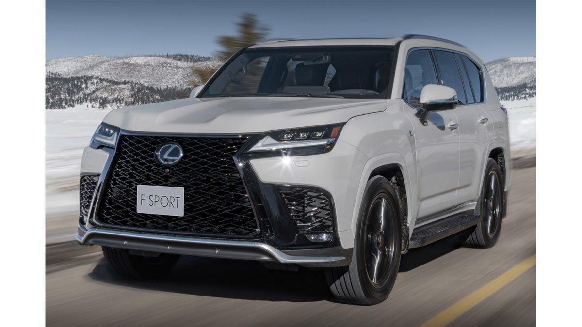 トヨタがレクサスの最上級SUV「LX」を一部改良 新グレード“Fスポーツ