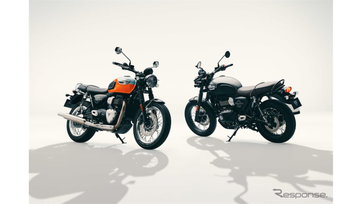 400ccに“ボンネビル”が復活、トライアンフ『ボンネビル T40』2027年春