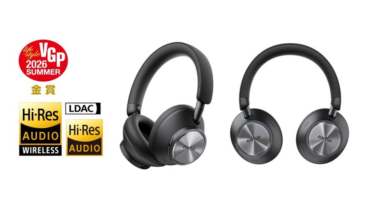 EarFun、独自開発デュアルドライバー搭載の密閉型ワイヤレスヘッドホン