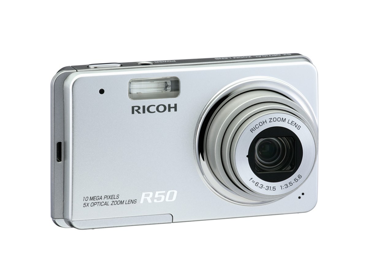RICOH リコー R50 デジタルカメラ　コンデジ リコー、携帯に便利な5倍ズームデジカメ「R50」 - 価格.com