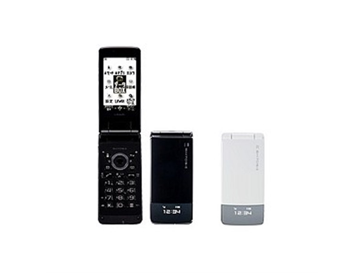 docomo らくらくフォン（折りたたみ式携帯電話 ）グレー 20080311164416_164_.jpg