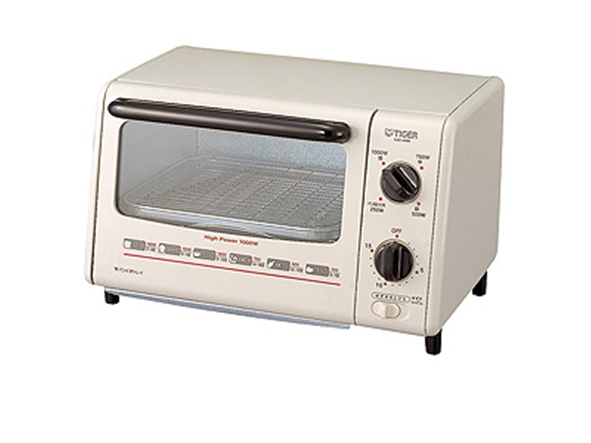 TIGER KAK-A100 ホワイト トースター Amazon.com: TIGER Toaster Oven