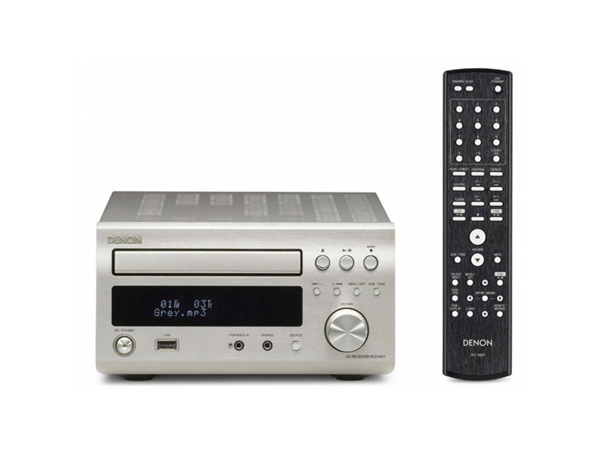 デノン、コンパクトなハイコンポ「RCD-M37」 - 価格.com