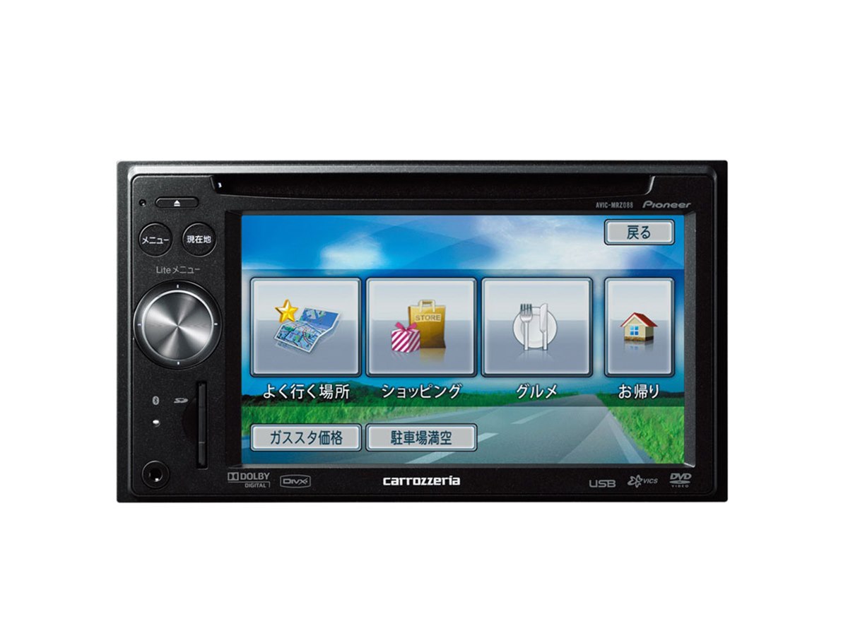 いばた　楽ナビ パイオニア、カーナビ「楽ナビLite AVIC-MRZ088」 - 価格.com