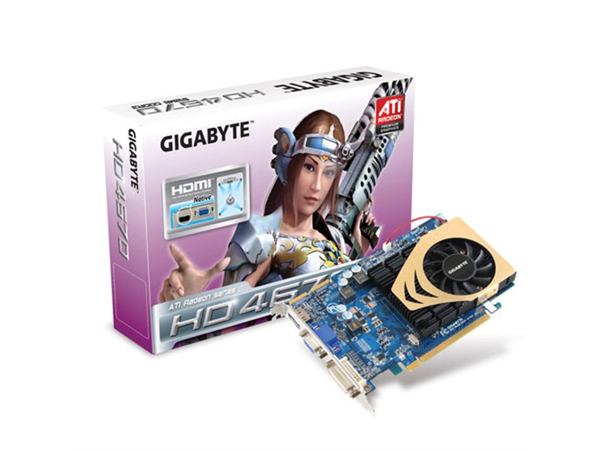 GIGABYTE、Radeon HD 4670搭載ビデオカード - 価格.com