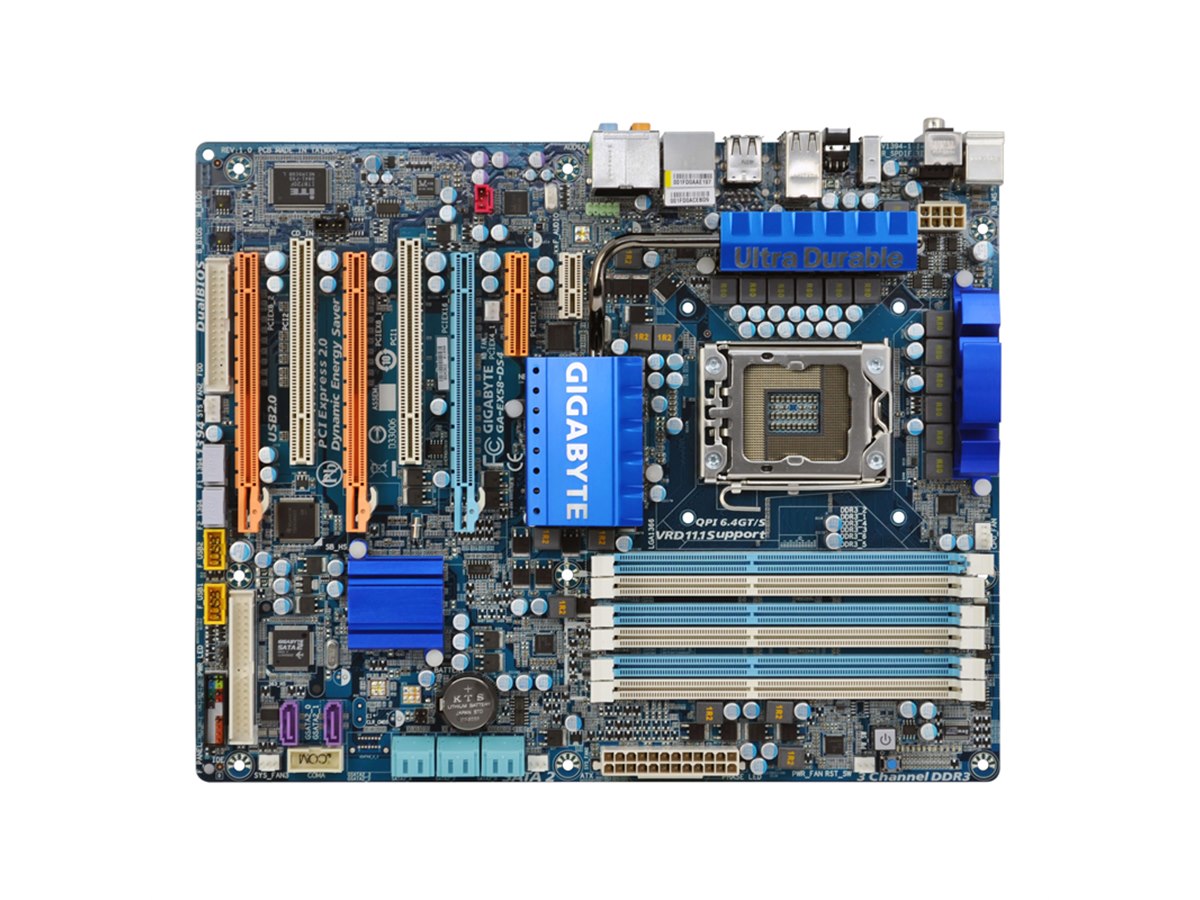 難あり　CPU付き　GIGABYTE　GA-X38-DS4　LGA775 GIGABYTE GA-X38-DS4,LGA775, ATX Motherboard W/Core2Duo CPU