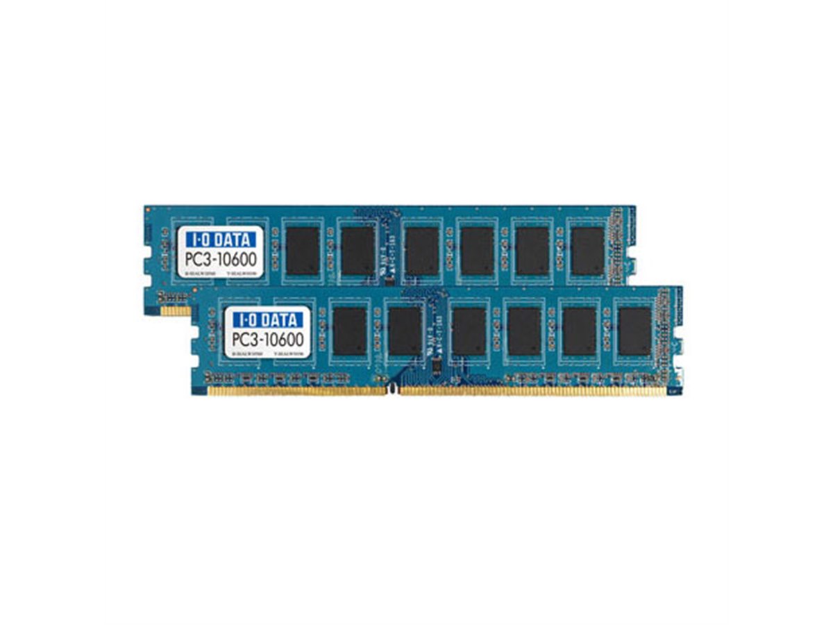 アイ・オー、DDR3-1333対応2枚組メモリーなど - 価格.com