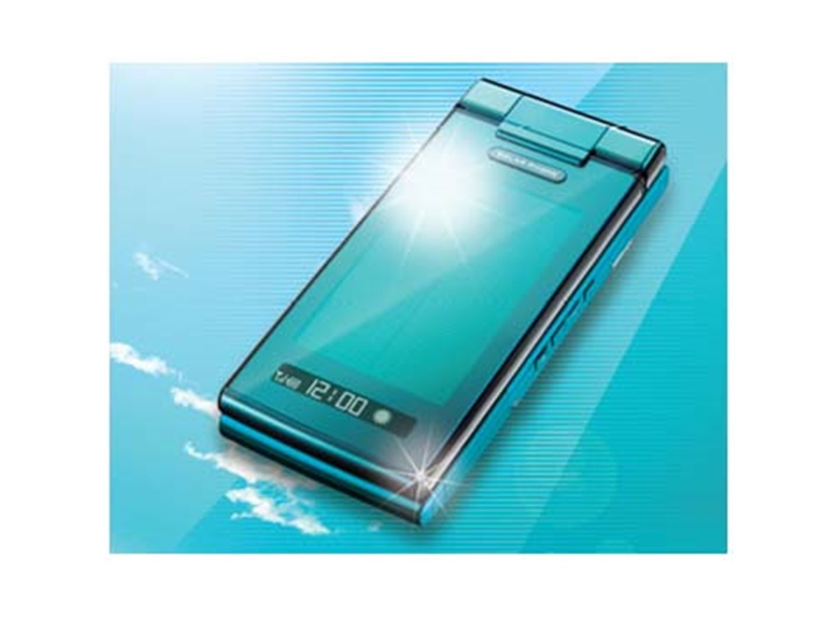 au、ソーラーパネル採用防水携帯電話を6月に発売 - 価格.com