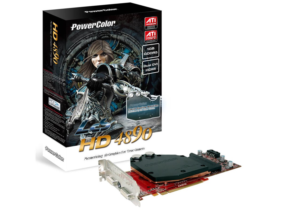 PowerColor、水冷対応Radeon HD 4890搭載VGAなど - 価格.com