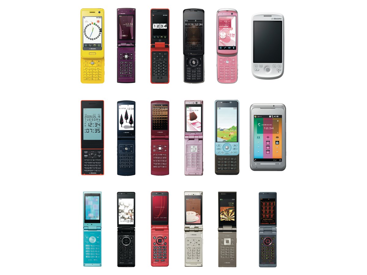 NTTDOCOMO ガラ携 docomo STYLE series N-06B ガラケー ケータイ 携帯電話 NEC