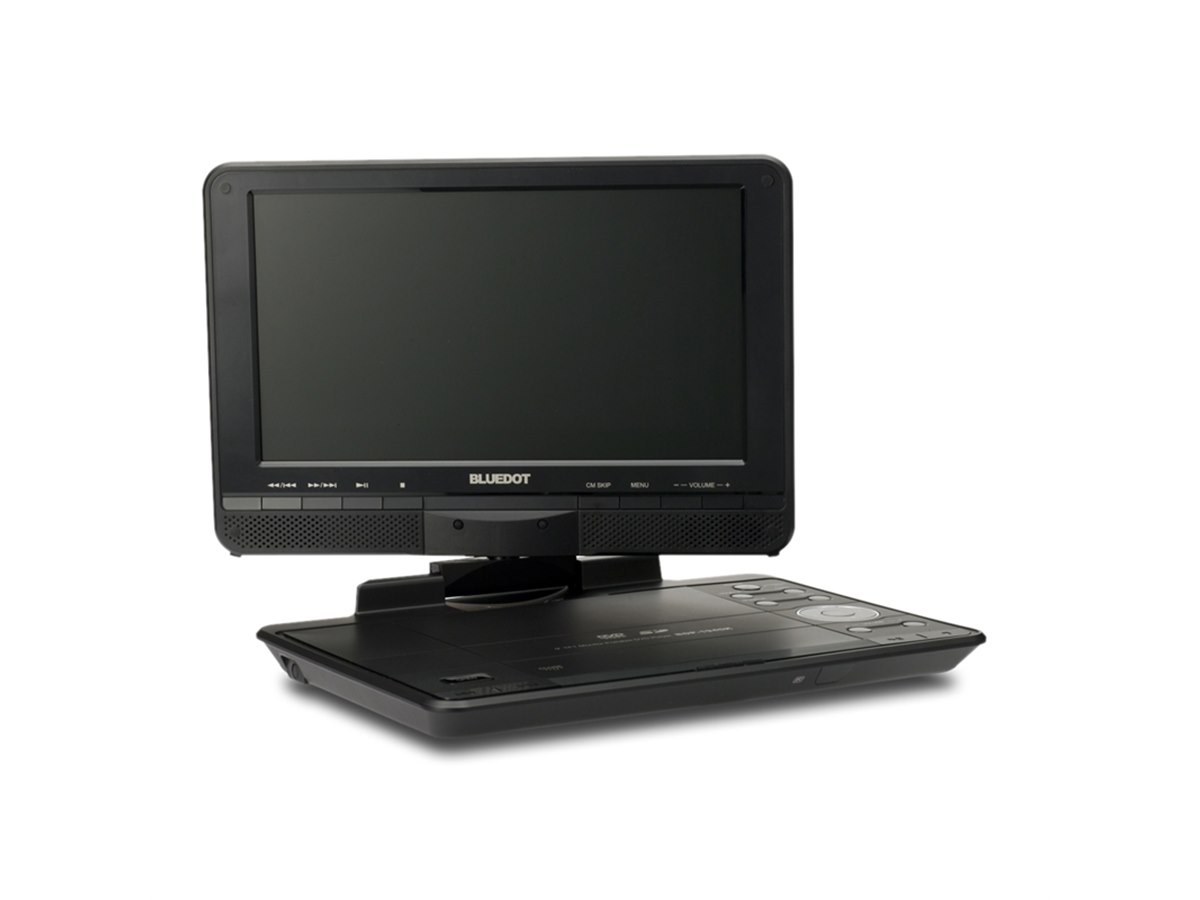 BLUEDOT、9型回転式液晶搭載薄型ポータブルDVD - 価格.com