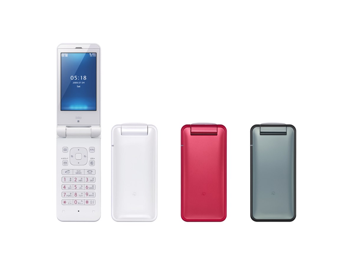 携帯電話本体 Liora au、「iida」ブランド第2弾「misora」6月27日発売 - 価格.com
