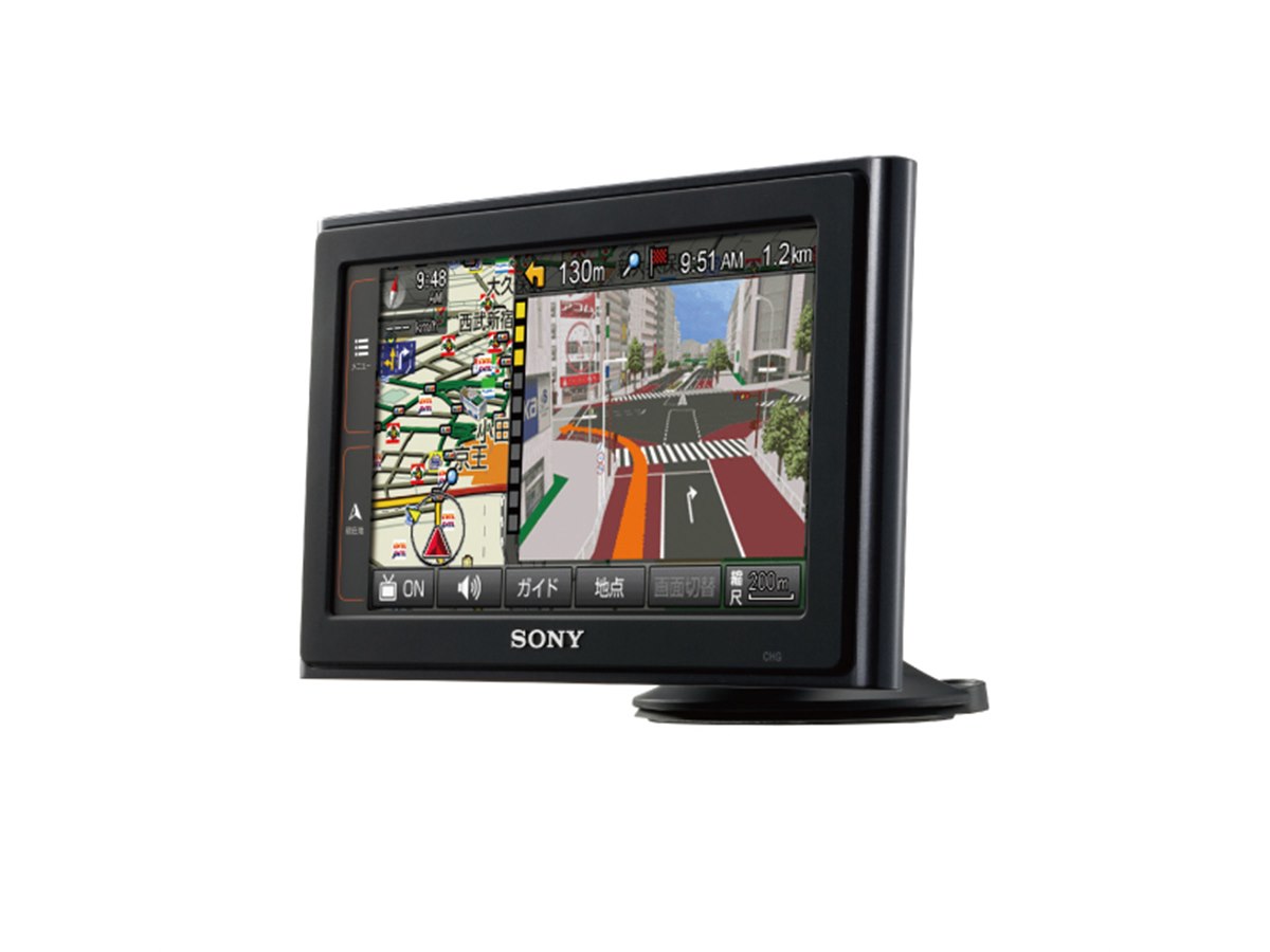 SONYポータブルナビ NV-U3DV ワンセグテレビ内蔵 ソニー、6.1型液晶搭載携帯ナビ「nav-u NV-U3DV」 - 価格.com