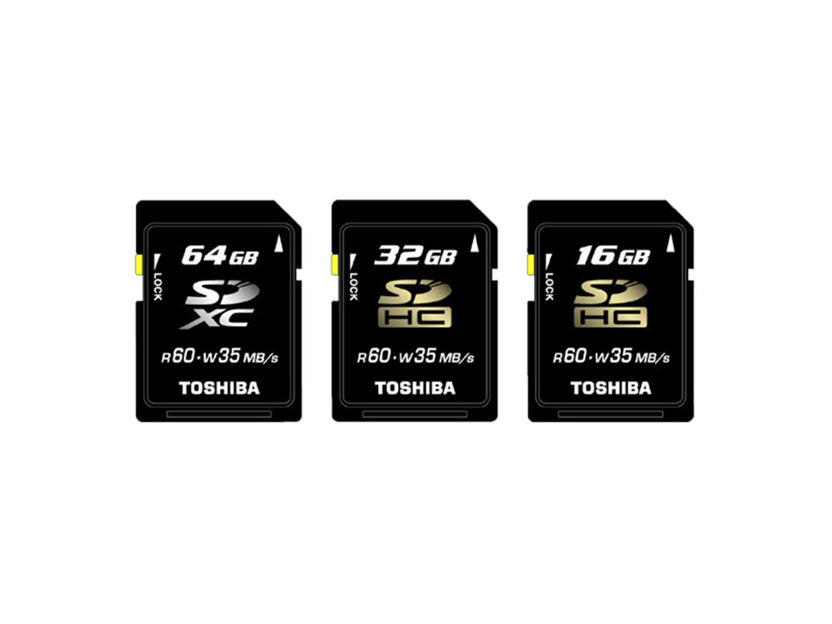東芝、容量64GBのSDXCメモリカードを来春発売 - 価格.com
