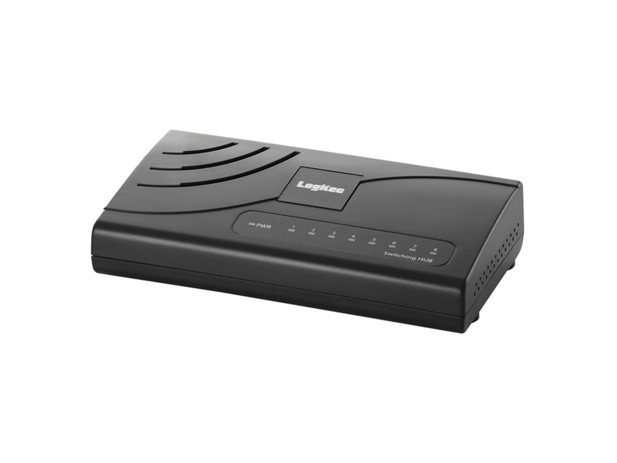 ロジテック、スイッチングハブ「LAN-SW08/PCB」 - 価格.com