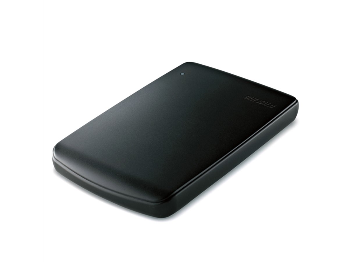 バッファロー、薄さ16mmのUSB対応ポータブルHDD - 価格.com