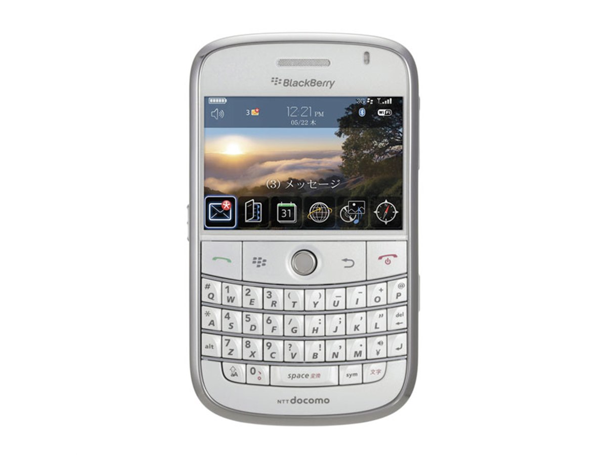 BlackBerry Bold ホワイト NTT docomo ドコモ、「BlackBerry Bold」に新色ホワイト追加 - 価格.com