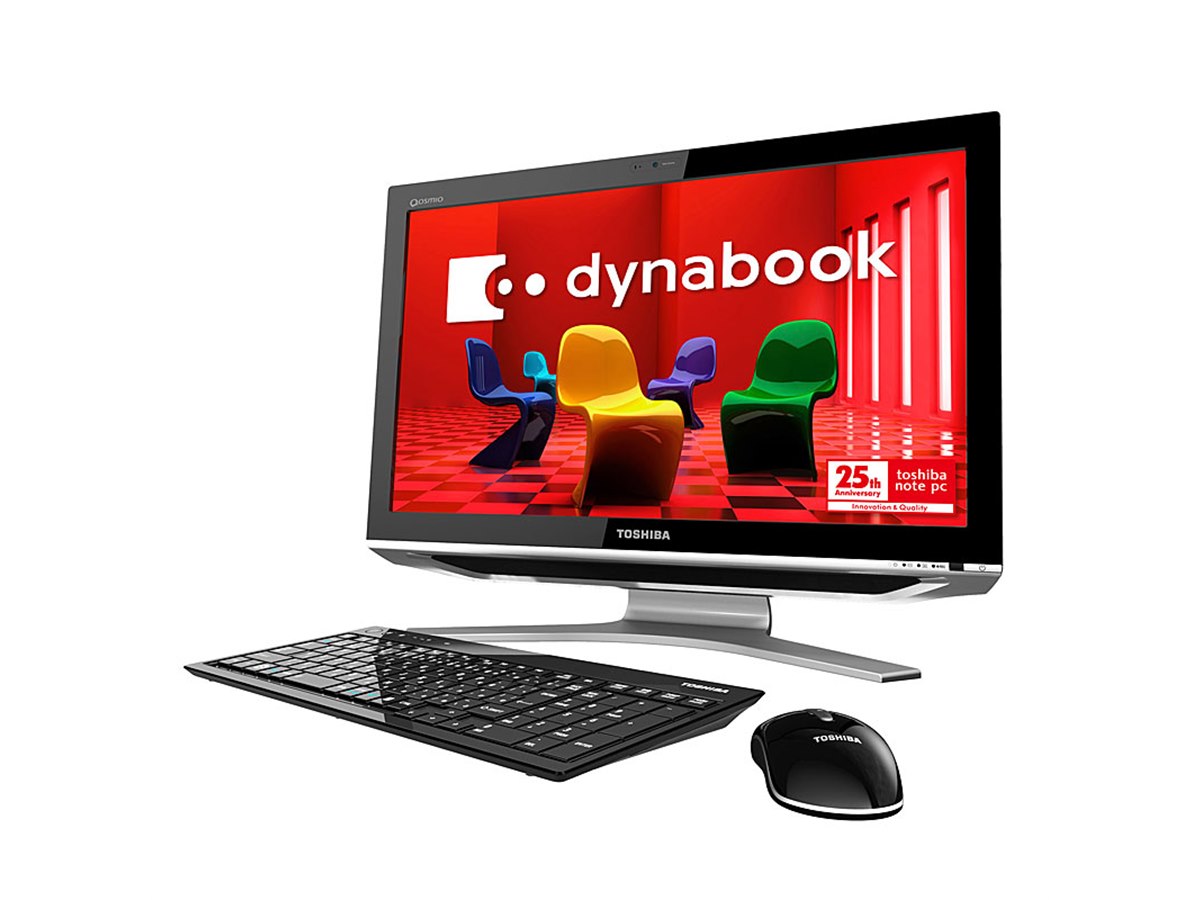 【値下げしました】東芝 dynabook Qosmio D710/T5CBJ■ i3-M380/8G/1TB/高解像度/21.5インチ/Windows 10 液晶一体型 東芝 dynabook Qosmio D710 D710/T7BR PD710T7BBFR [シャイニーレッド