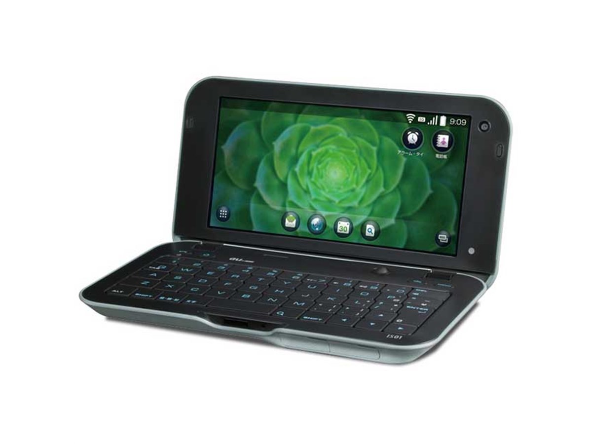 au IS01 スマートフォン 本体 ブラック au、スマートフォン「IS01」を6月30日発売 - 価格.com