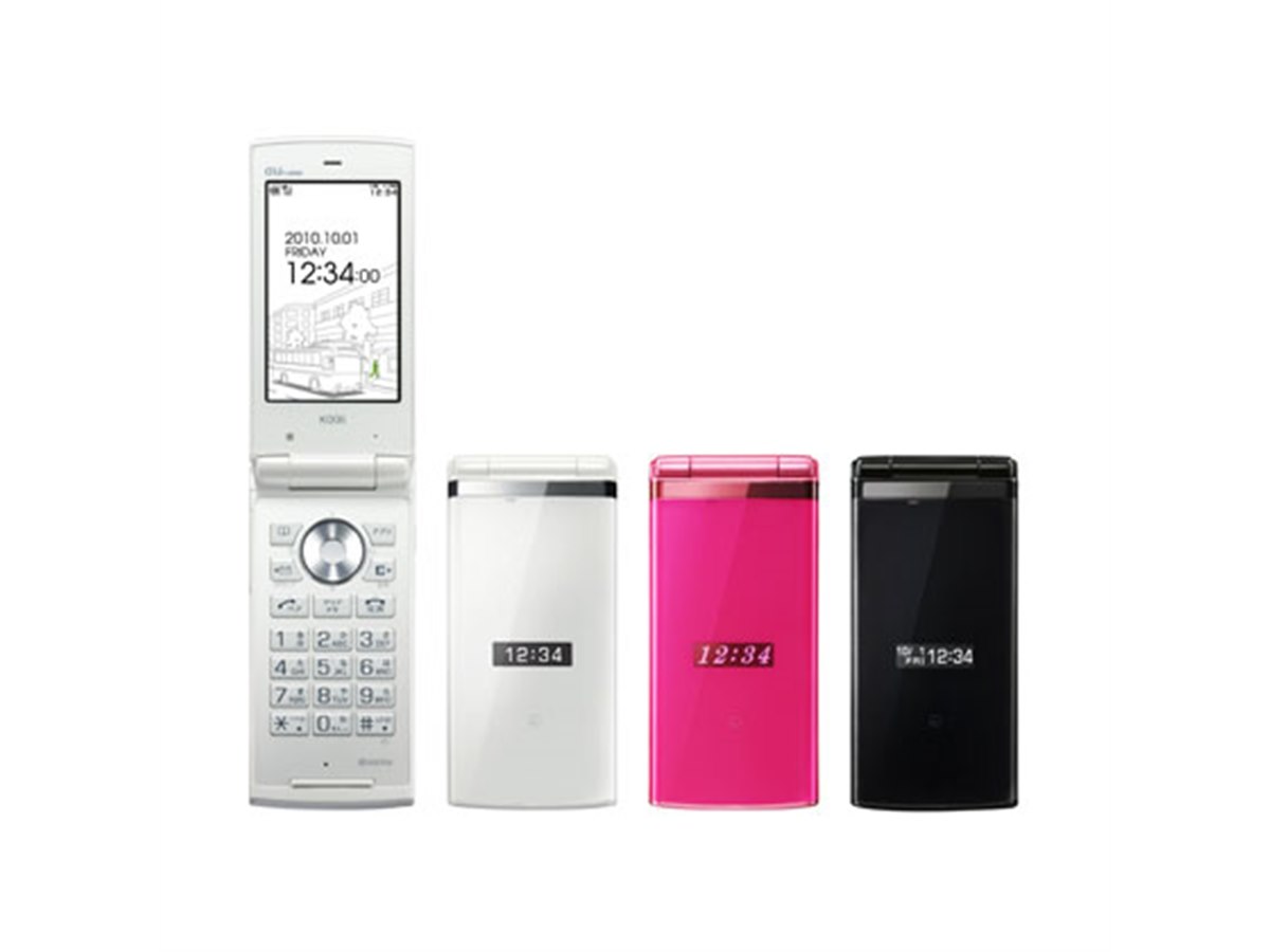 au、シンプル防水対応モデル「K006」 - 価格.com