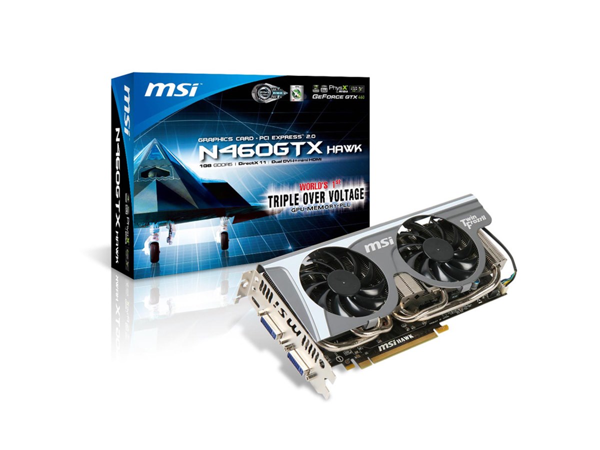 MSI、独自クーラーを採用したOC版GTX 460搭載VGA - 価格.com