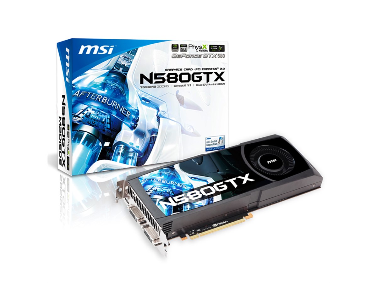 MSI、GeForce GTX580搭載ビデオカード - 価格.com