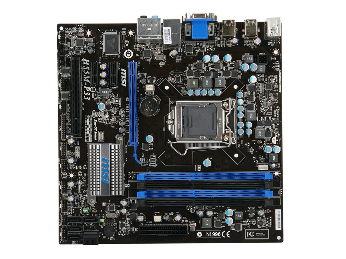 MSI、H55チップセット搭載MicroATXマザーボード - 価格.com