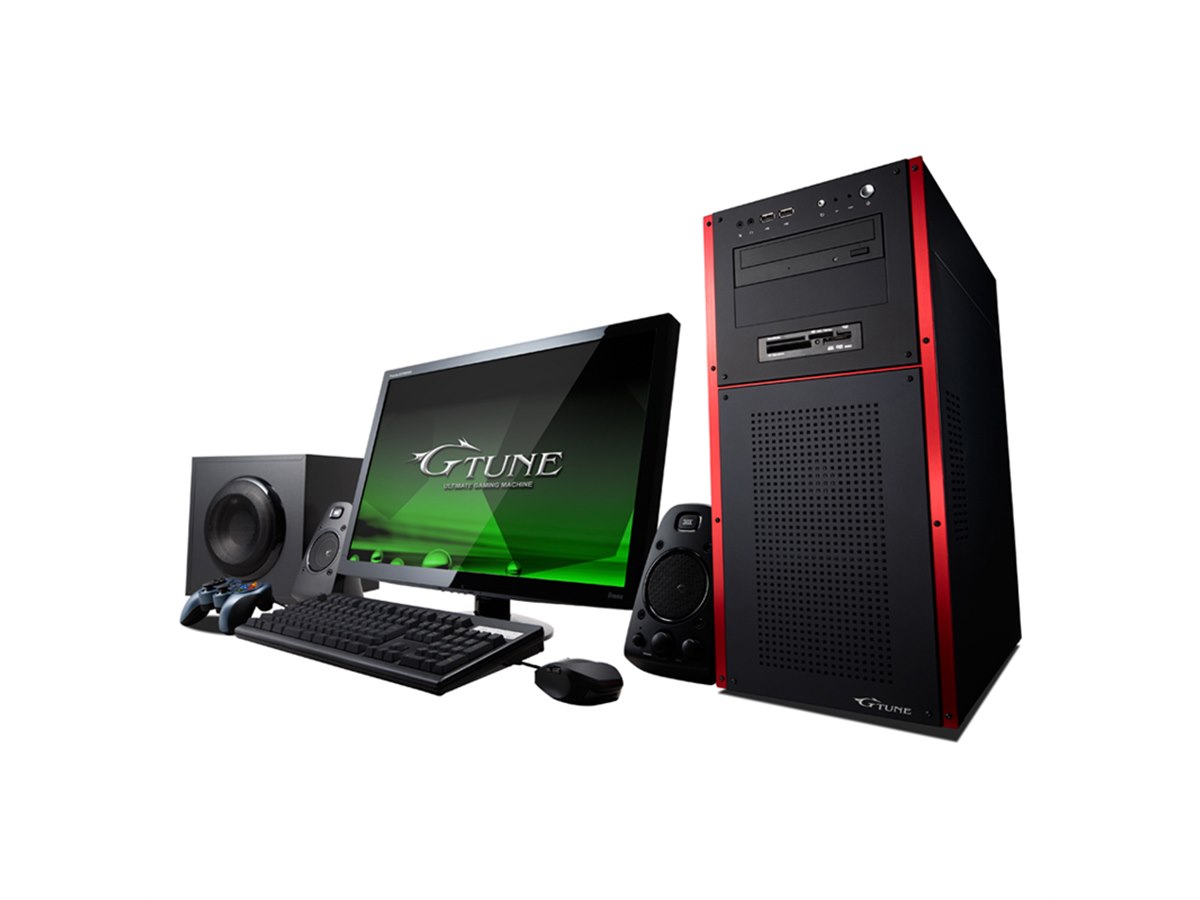 G-TUNE コンパクトデスクトップPC G-Tune、GeForce GTX 590搭載のハイエンドPC - 価格.com