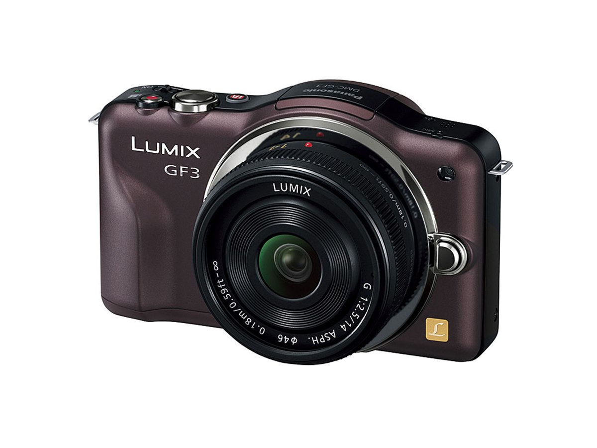 パナソニック、264gのミラーレス一眼「LUMIX GF3」 - 価格.com