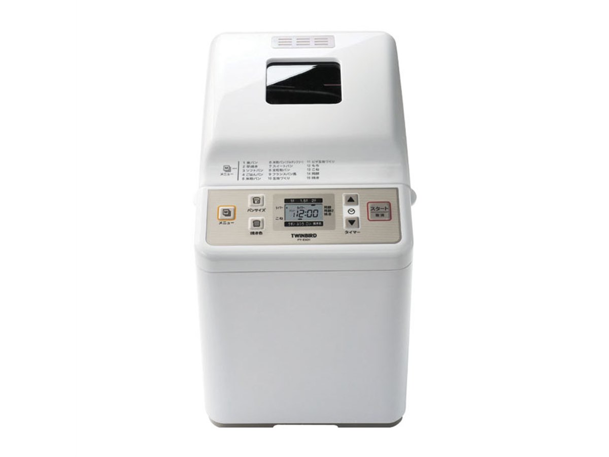 ツインバード、新メニュー搭載ホームベーカリー - 価格.com