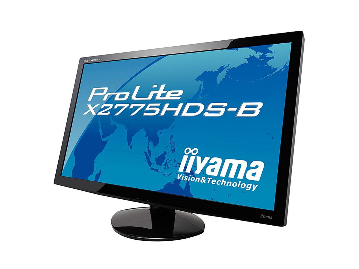 iiyama 27インチワイド液晶ディスプレイ X2775HDS モニター】iiyama 『ProLite X2775HDS-B』 レビューチェック | ヲチモノ