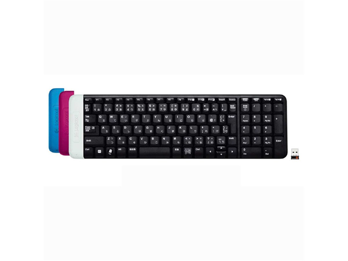 ロジクール、電池カバーの色を選べるワイヤレスキーボード - 価格.com
