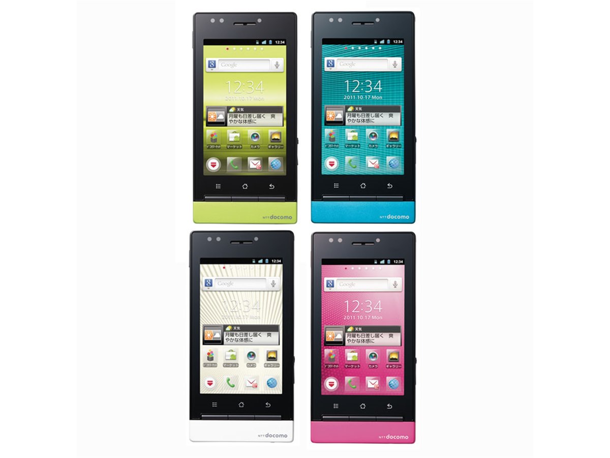 ドコモ、小型スマートフォン「P-01D」を11月10日発売 - 価格.com