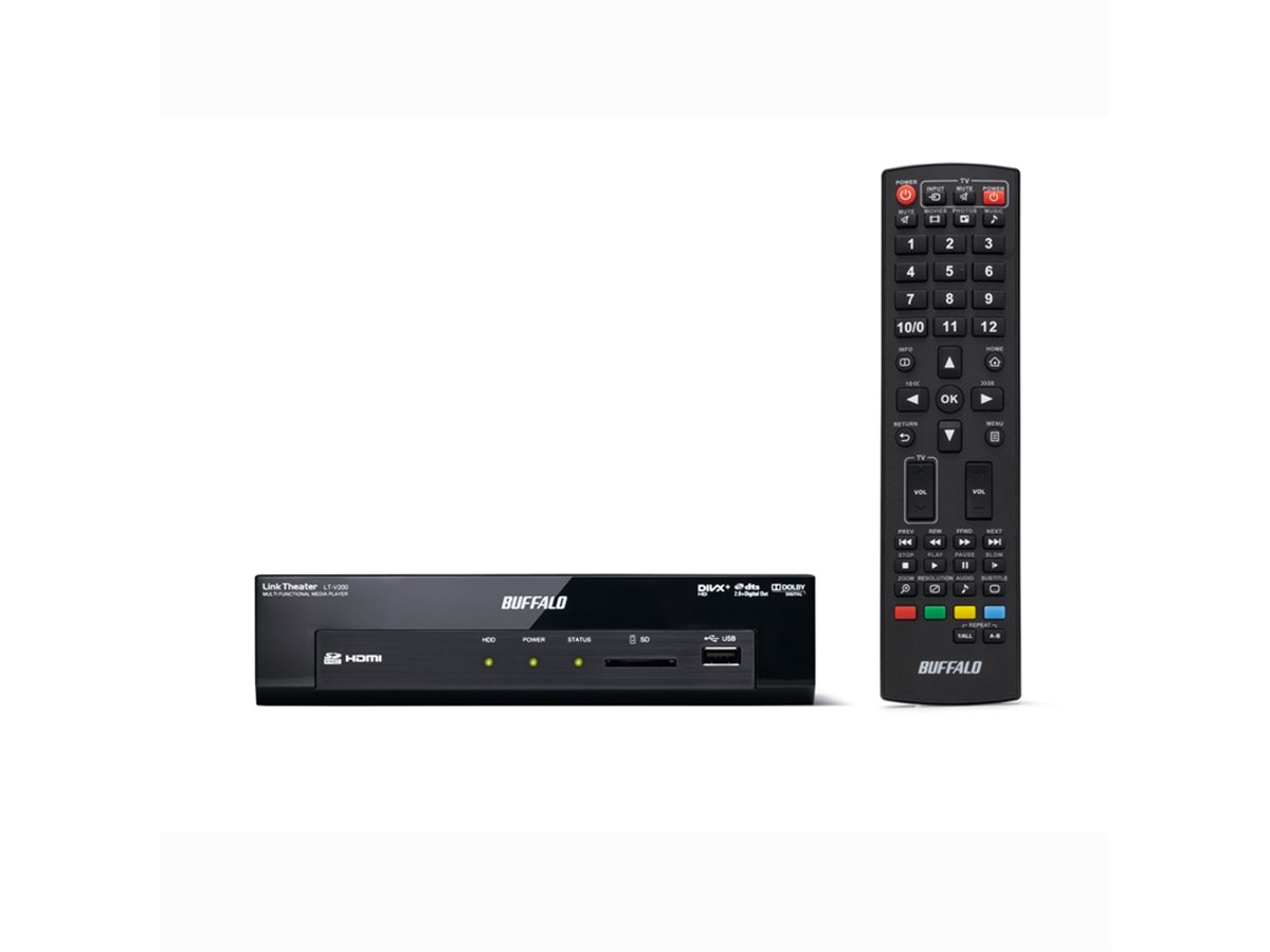 BUFFALO メディアプレイヤー LT-V200 バッファロー、WebAccess