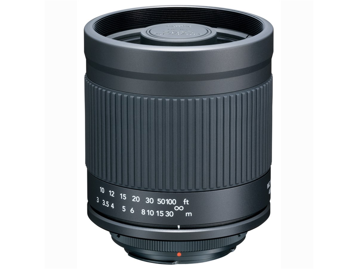 ケンコー、超望遠「Kenkoミラーレンズ400mm F8」を2/3に発売