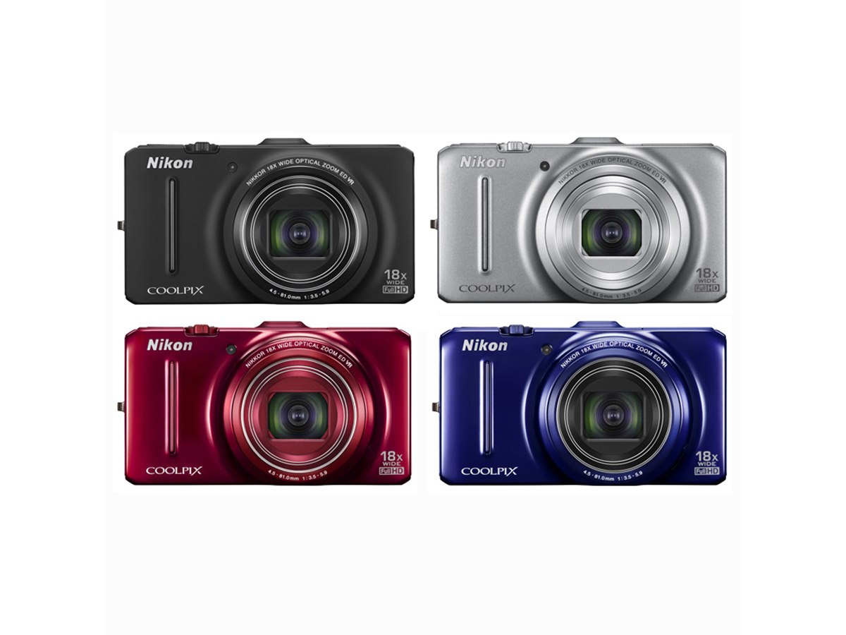 ニコン、光学18倍モデルなど「COOLPIX S」シリーズ4機種 - 価格.com